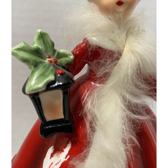 Vintage Josef Originals Christmas Musical Red Dress Works - Picture 5 of 10